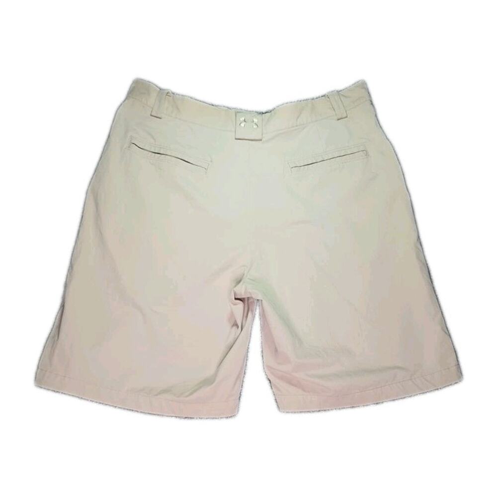 Under Armour Men's Performance Chino Golf Shorts Size 36 Light Khaki Elastane